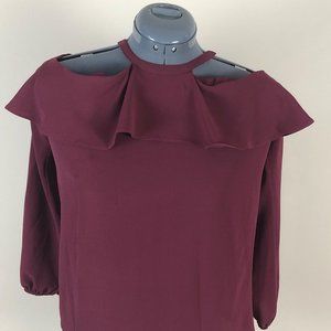 Michael Kors Off the Should‎ Blouse Size XS NWT